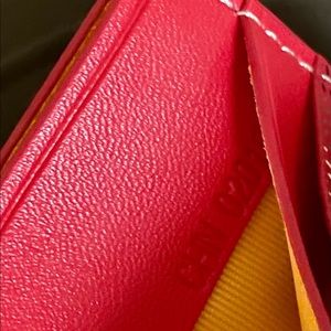Goyard St Sulpice Red Card Holder